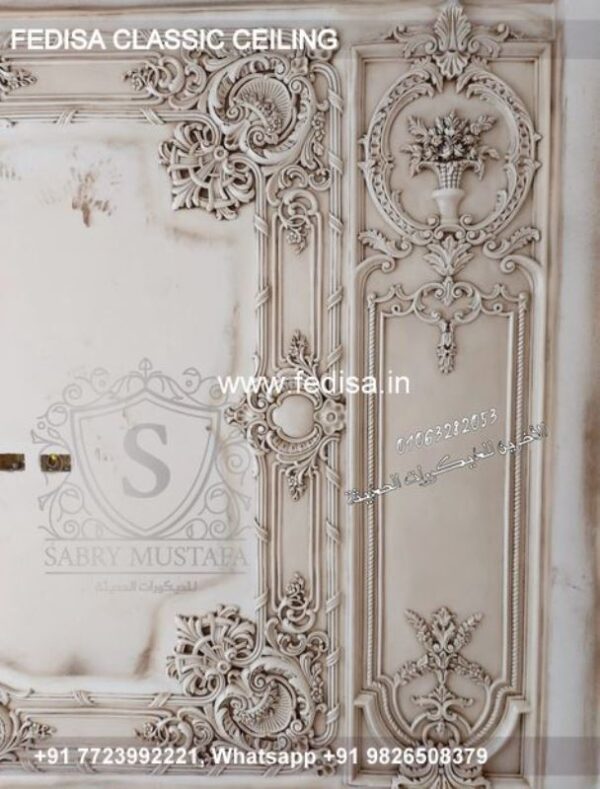 Luxury Bedroom Pop Design 2043 Classic Acrylic Ceiling Design