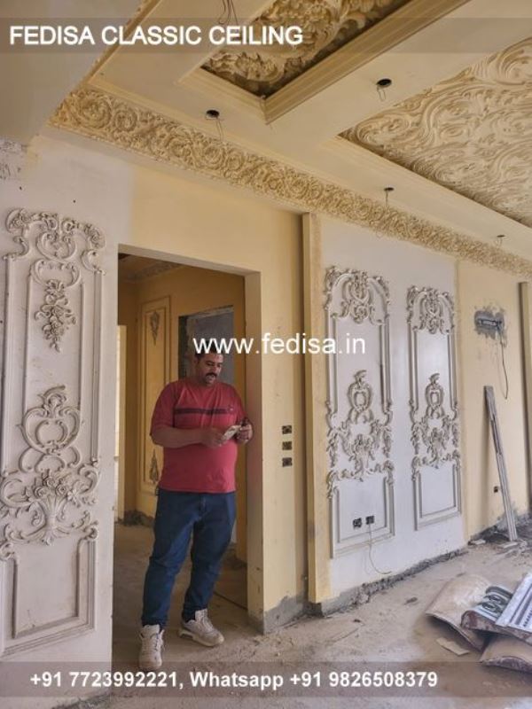 Classic Four Ceiling Design Classical 3d Ceiling Design Wallpaper