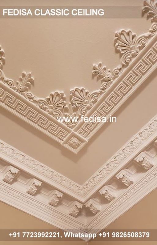 Luxury Drawing Room Ceiling Design Classic Pop Design Plus Minus For Hall