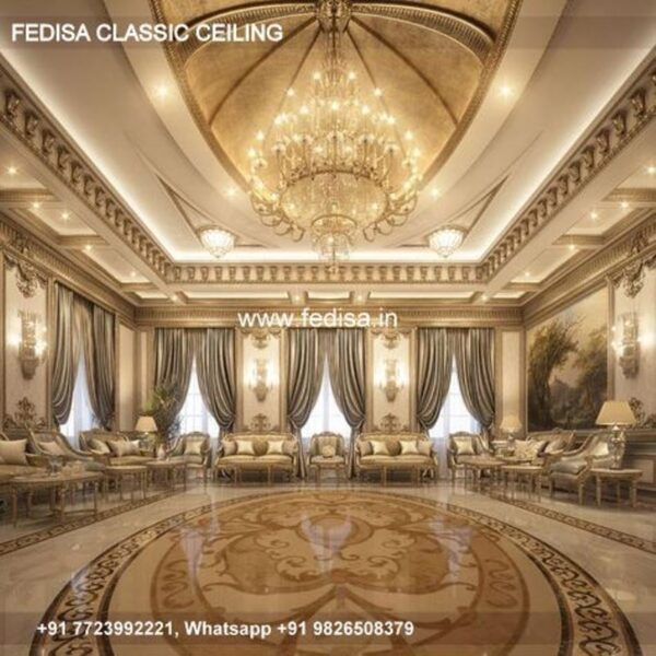 Classical Pop False Ceiling Price Luxury Simple Pvc Ceiling Design