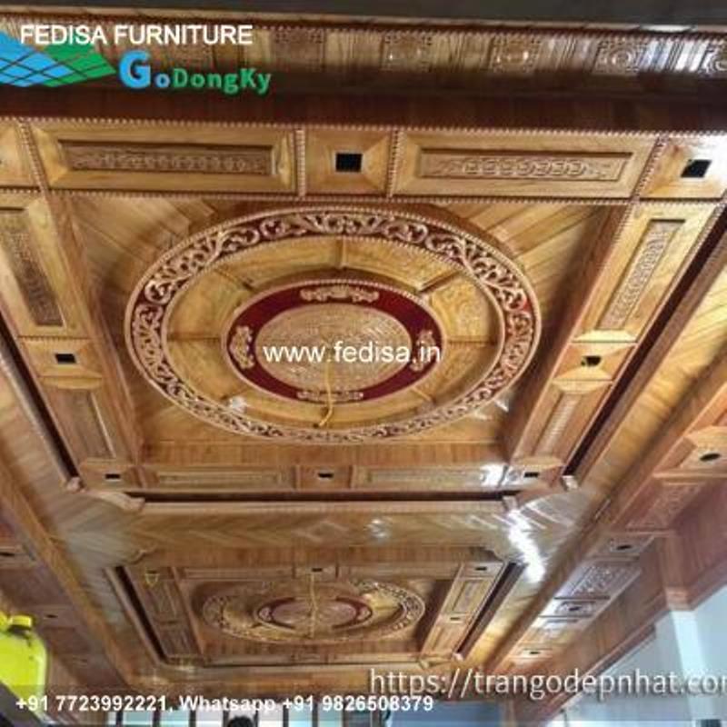 Classical Pop Ka Design Luxury Pvc Panel Roof Design