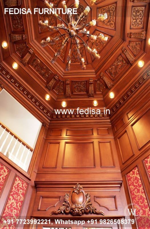 Classical False Ceiling Design For Lobby Luxury Pvc Pop Ceiling Design