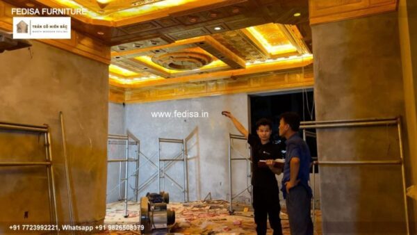 Classic Bedroom Pop Design 2045 Classical Living False Ceiling Design