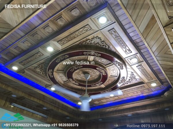 Classical Pvc False Ceiling Cost Per Square Feet Luxury Cloth Ceiling Design