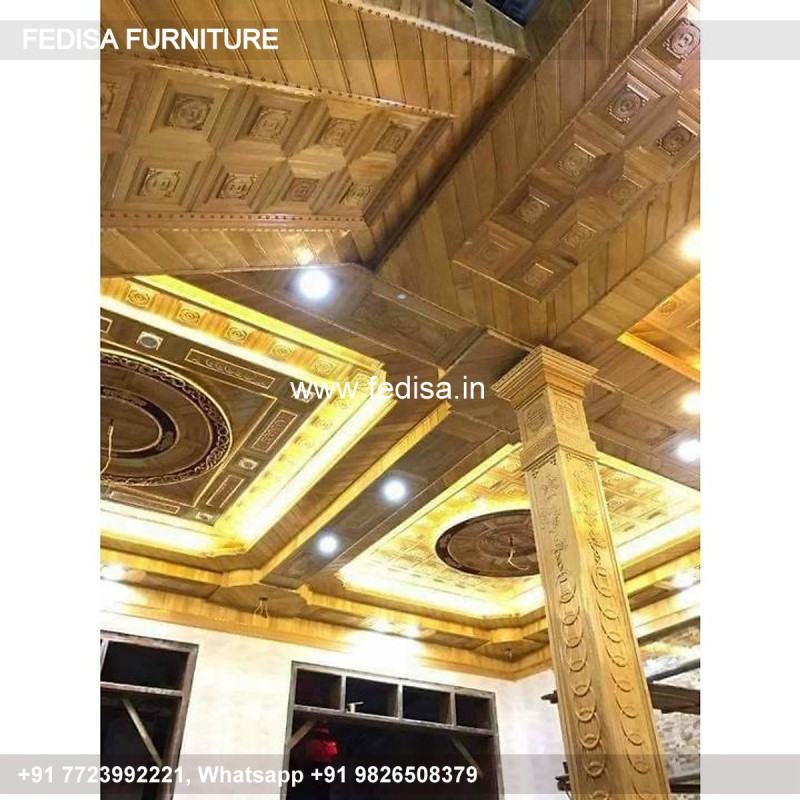 Classical Pop Ceiling Design Luxury Round Shaped False Ceiling Design