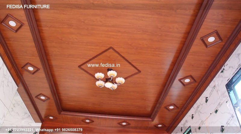 Luxury Pop Ka Design Classic Dining Table False Ceiling
