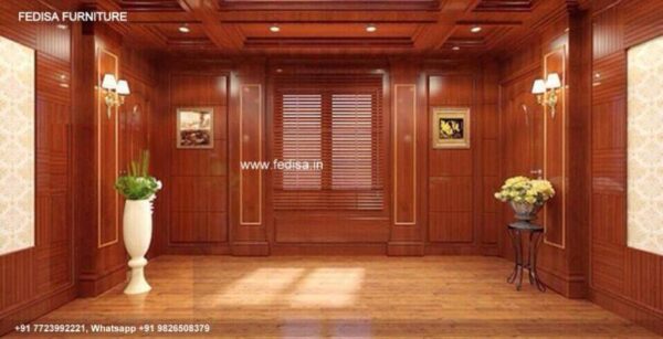 Luxury Pop Wall Design Classic False Ceiling Design For Rectangular Living Room With Two Fans