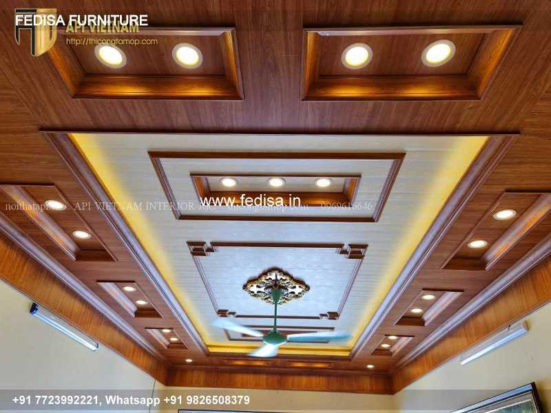 Classical Simple Pop Design New Luxury Gypsum Ceiling Bedroom Design