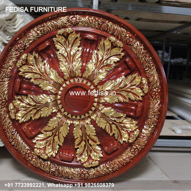 Classical False Ceiling Design Luxury Two Fan Ceiling Pop Design