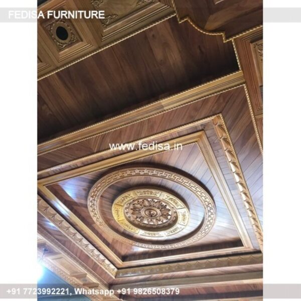 Classical Pop Design Latest Luxury Bare Ceiling Design