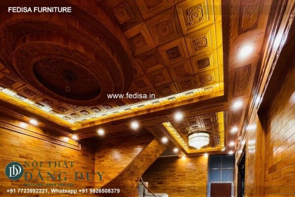 Luxury Ceiling Pop Classic False Ceiling In Room