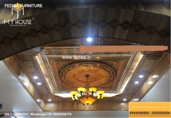 Luxury Latest Ceiling Design Classic Balcony Ceiling Pop Design