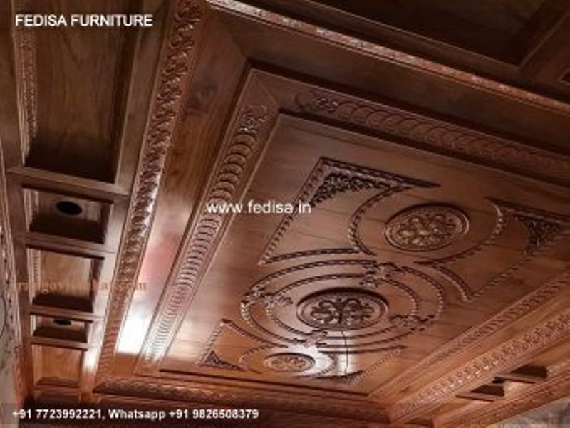 Luxury Fall Ceiling Design Classic Jali Pop Design