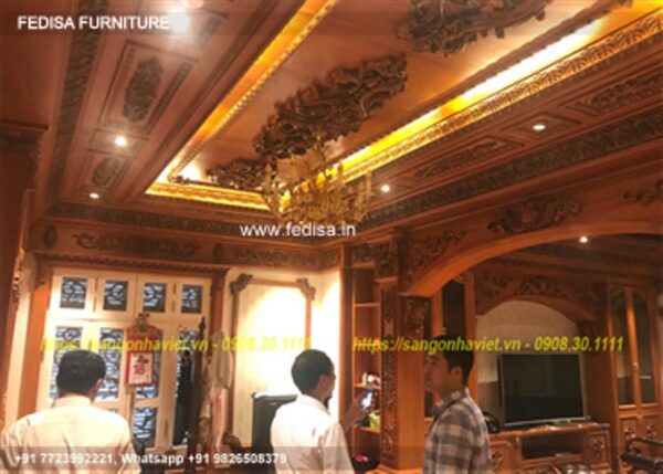 Classic Down Ceiling Design Classical Wooden Wall Ceiling Design