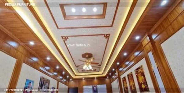 Luxury Simple Ceiling Design 2050 Classic False Ceiling For Rectangular Hall
