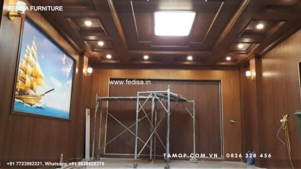 Classic Modern Pop Plus Minus Design 2051 Classical Cement Ceiling Design For Hall 2020
