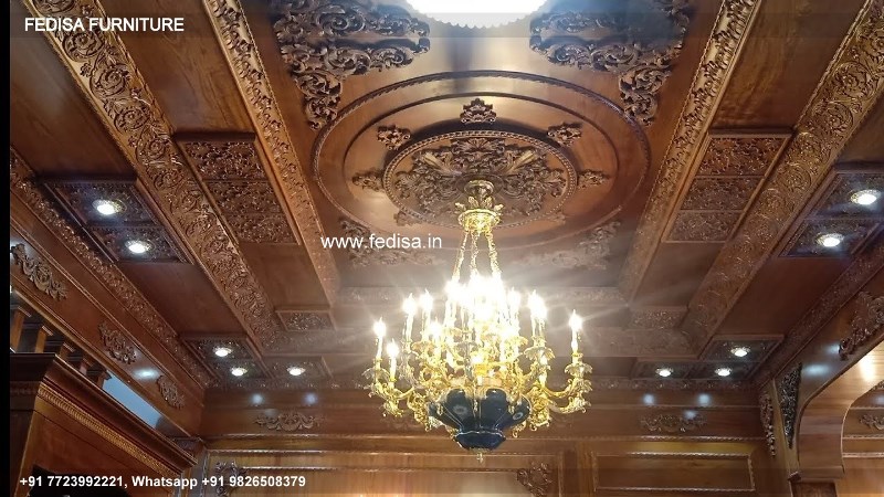 Classic Wooden Ceiling Design Classical Homelane False Ceiling