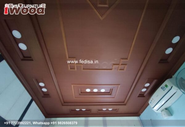 Wooden Ceiling Design Minus Plus Pop Design New 2020 Designer Wooden Ceiling Fans N0-069
