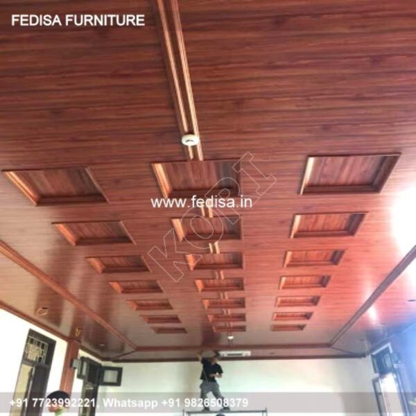 Wooden Ceiling Design Best Pop Design Pvc Wooden Ceiling Design N0-083