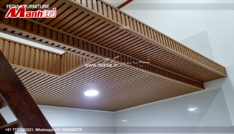 Wooden Ceiling Design Ceiling Pop Wooden Ceiling Design For Living Room N0-091
