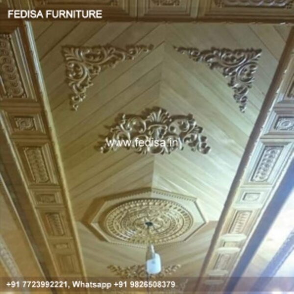 Wooden Ceiling Design Pop Border Design Wooden Ceiling Design For Hall N0-121
