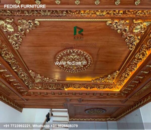 Wooden Ceiling Design Contemporary Ceiling Fans Wooden Ceiling Design For Hall N0-133