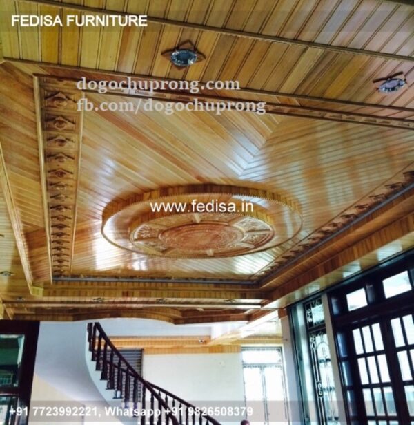 Wooden Ceiling Design Cove Light Ceiling Design Wooden Ceiling Design For Hall N0-184