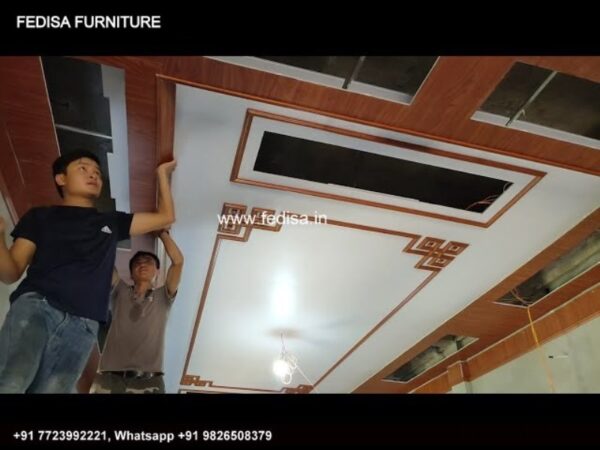 Wooden Ceiling Design Plus Minus Pop Design For Room Simple Wooden Ceiling Design N0-188