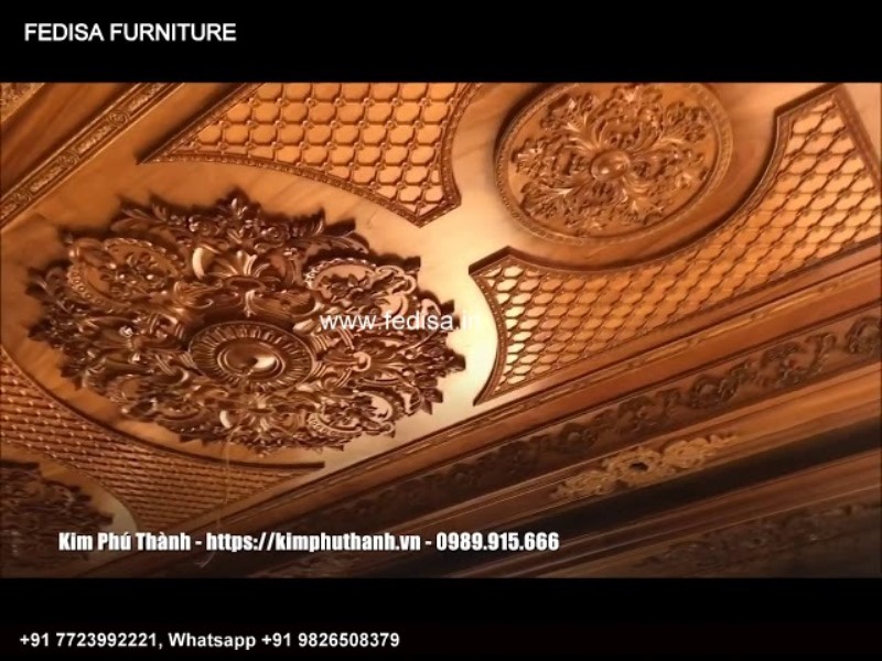 Wooden Ceiling Design Fiber Ceiling Design Wooden Ceiling Design For Balcony N0-203