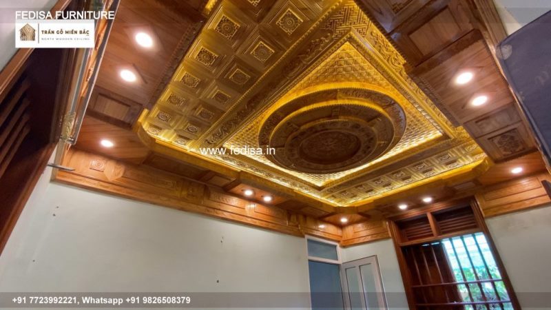 Wooden Ceiling Design Plywood Ceiling Design Simple Wooden Ceiling Design For Living Room N0-207