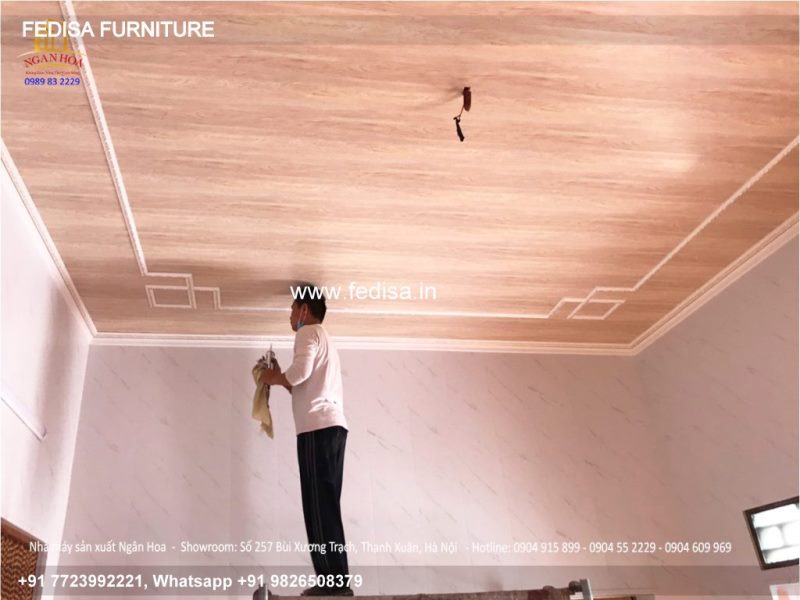 Wooden Ceiling Design Balcony Pop Design Wooden Ceiling Design For Living Room N0-262