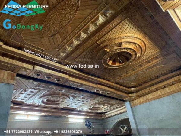 Wooden Ceiling Design Mdf Ceiling Design Simple Wooden Ceiling Design For Living Room N0-315