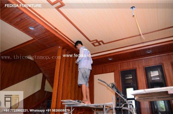 Wooden Ceiling Design Ceiling Panel Design Wooden Ceiling Design For Living Room N0-322