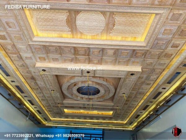 Wooden Ceiling Design Fall Ceiling Pop Simple Wooden Ceiling Design N0-332