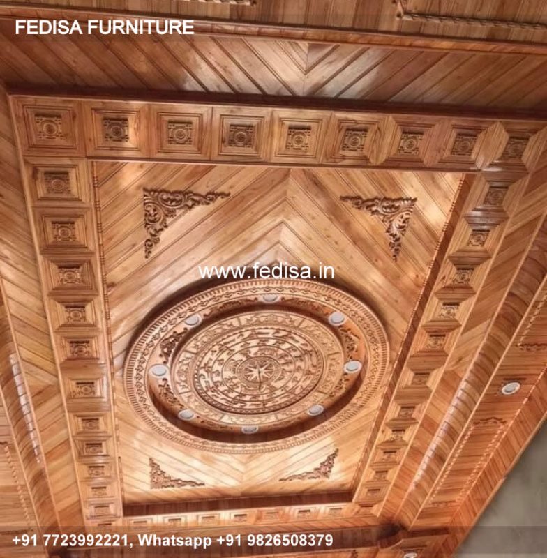 Wooden Ceiling Design False Ceiling Wallpaper Wooden Ceiling Design For House N0-357