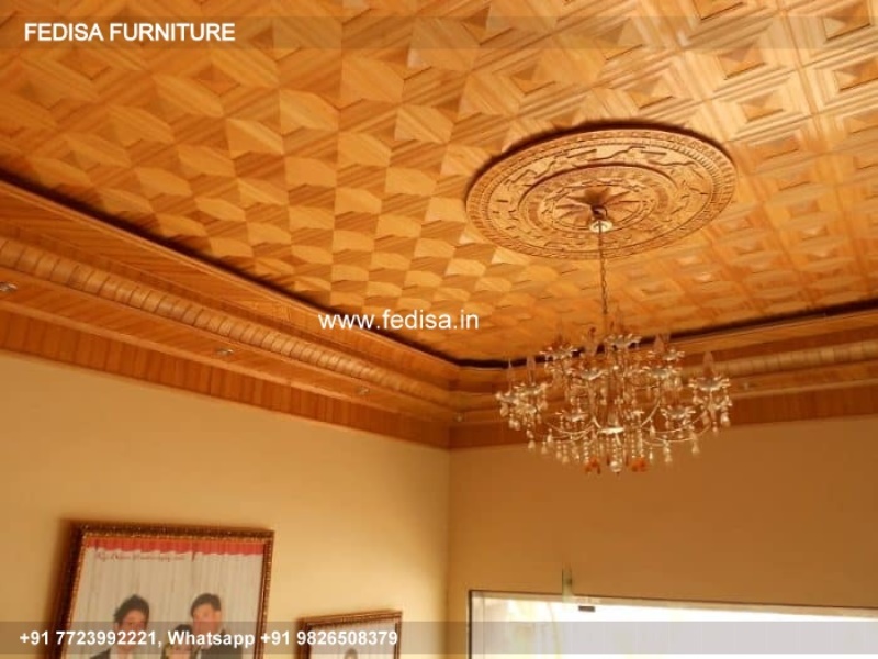 Wooden Ceiling Design Ceiling Design For Hall With Two Fans Wooden Ceiling Design For House N0-384