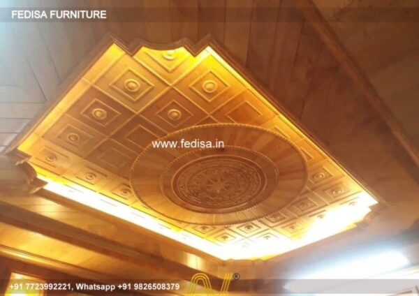 Wooden Ceiling Design Plus Minus Ceiling Design Wooden Ceiling Design For Hall N0-415