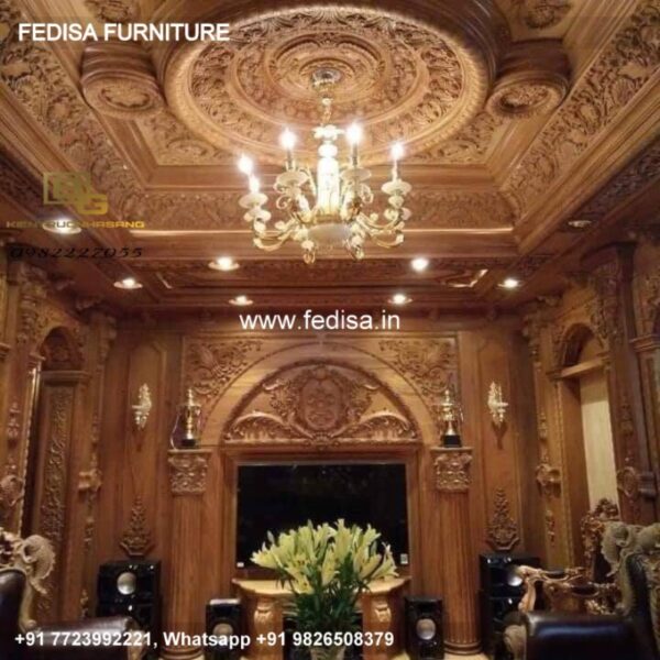 Wooden Ceiling Design Wall False Ceiling Design Wooden Ceiling Design For Living Room N0-556