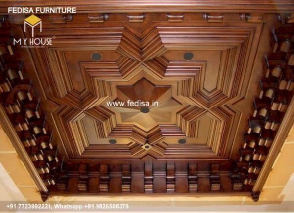 Wooden Ceiling Design Dining Pop Design Wooden Ceiling Design For Balcony N0-593