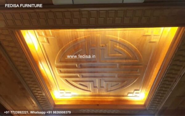 Wooden Ceiling Design Home False Ceiling Design Simple Wooden Ceiling Design N0-614