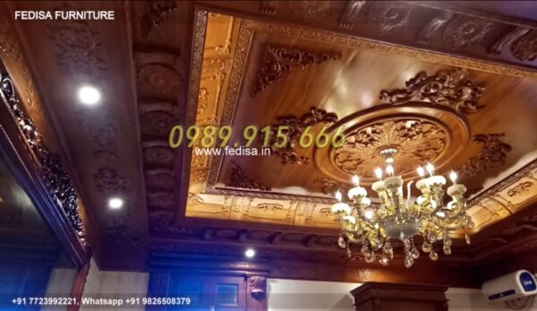 Wooden Ceiling Design False Ceiling Drawing Designer Wooden Ceiling Fans N0-630