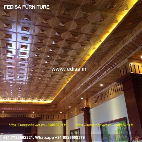 Wooden Ceiling Design Pvc Design For Bedroom Ceiling Designer Wooden Ceiling Fans N0-642