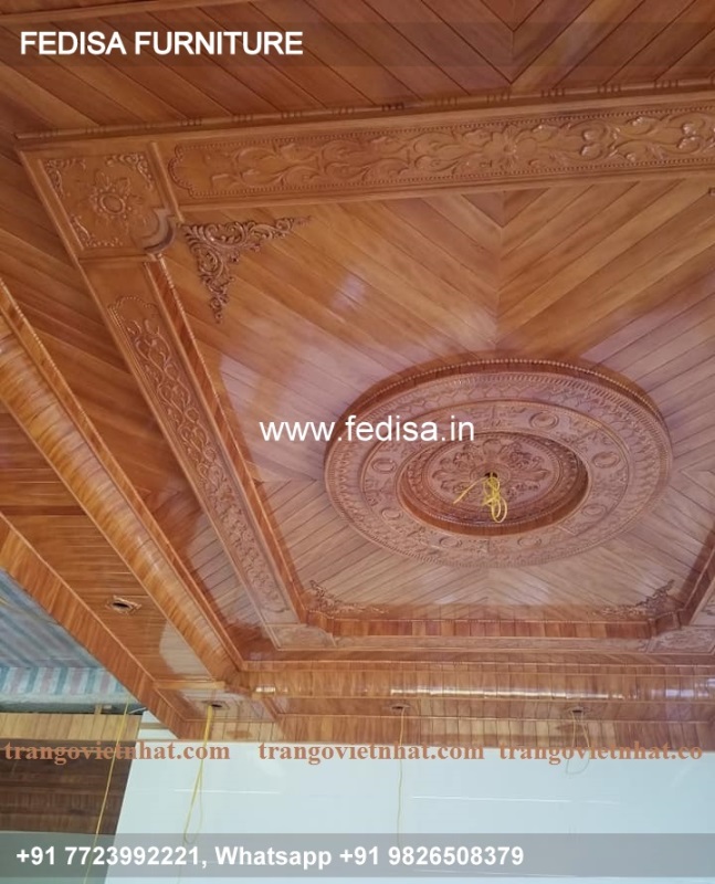 Wooden Ceiling Design L Shape Pop Design Designer Wooden Ceiling Fans N0-666