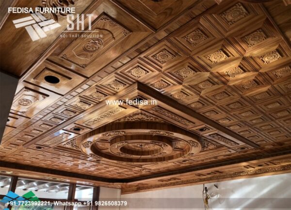 Wooden Ceiling Design Pop Hall Design New Wooden Ceiling Design For House N0-675