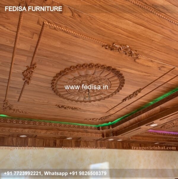 Wooden Ceiling Design Flower Ceiling Design For Hall Wooden Ceiling Design For Balcony N0-677