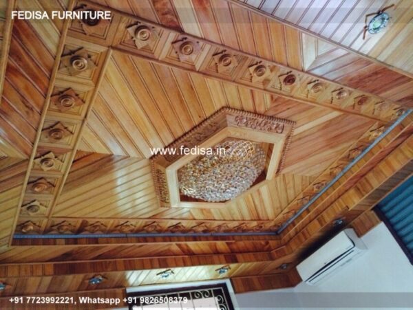 Wooden Ceiling Design Ceiling Fan Pop Design Wooden Ceiling Design For Shop N0-778