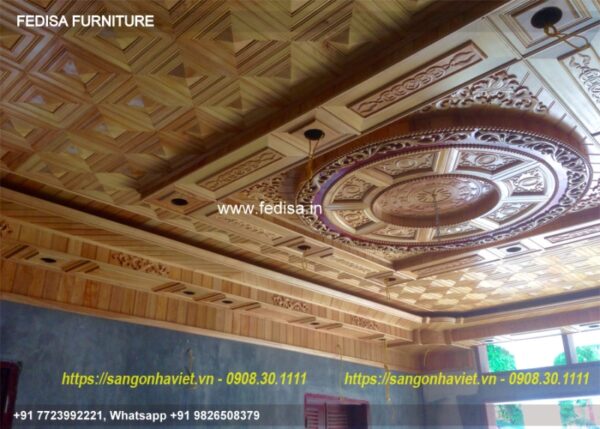 Wooden Ceiling Design Temple Ceiling Design Wooden Ceiling Design For Shop N0-802