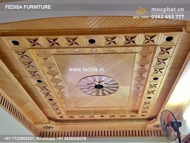 Wooden Ceiling Design Small Office Ceiling Design Modern Wooden Ceiling Design N0-806