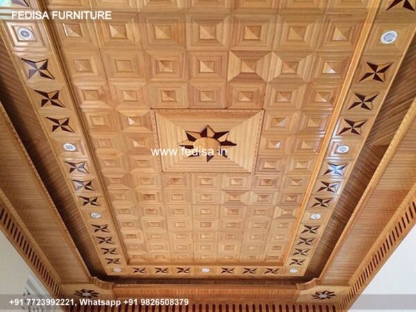 Wooden Ceiling Design Minus Plus Pop Simple Wooden Ceiling Ideas N0-807