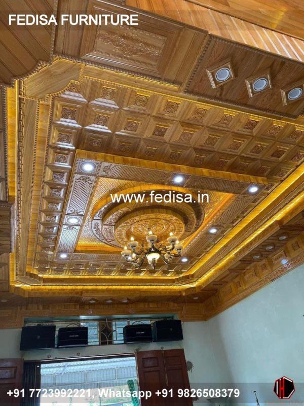 Wooden Ceiling Design High Ceiling Design Ideas Pvc Wooden Ceiling Design N0-851